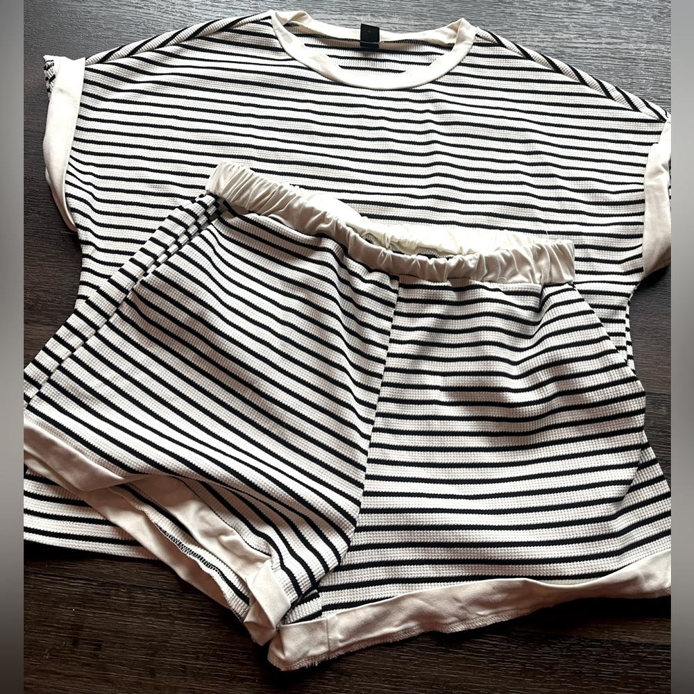 Striped Matching 2 Piece Set